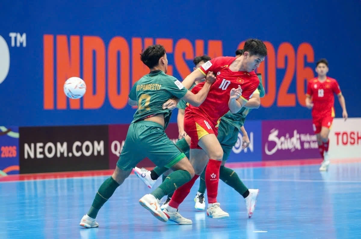 AFC fines Vietnam for violation at Futsal Asian Cup